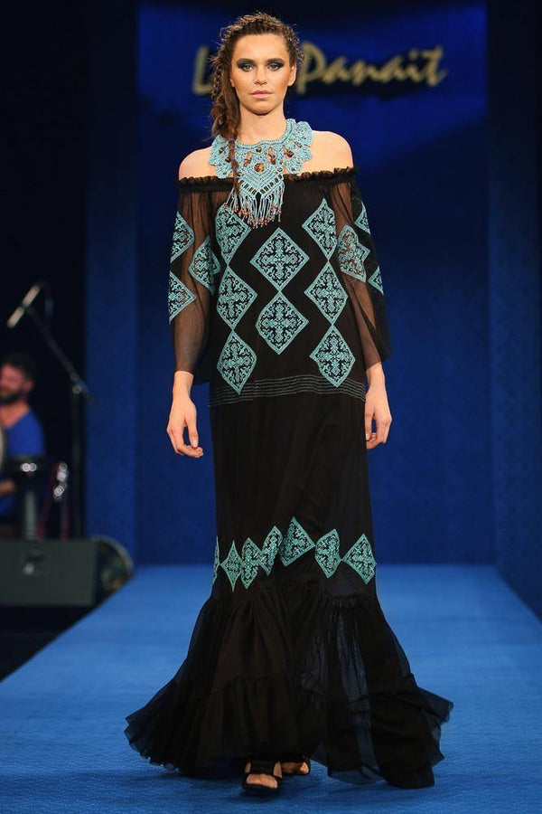 Rochie tull vascoza  Liza Panait Liza Panait Online Boutique